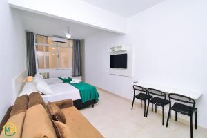 Studio econômico e espaçoso para 6 pessoas em Copa