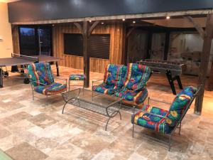 Chalets Chalet authentique a Clermont-Creans avec piscine partagee : photos des chambres