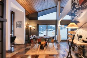 Luméa - Chalet vue sur le Mont Blanc