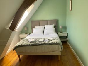 Maisons de vacances La Villa Authentique - Jacuzzi, babyfoot : photos des chambres
