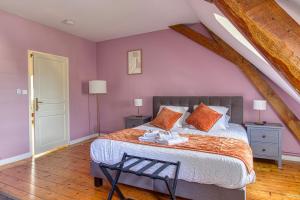 Maisons de vacances La Villa Authentique - Jacuzzi, babyfoot : photos des chambres