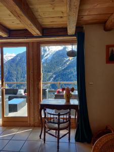 Unique à Champagny lappartement Panoramik dans un Chalet dAlpage avec une vue exceptionnelle