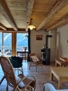 Unique à Champagny lappartement Panoramik dans un Chalet dAlpage avec une vue exceptionnelle