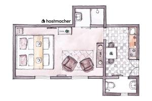 Practical 1BR Flat by Center by HM