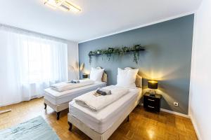 Große Terassen-Wohnung mit Grill, Playstation 5, Billardtisch und Massagesessel