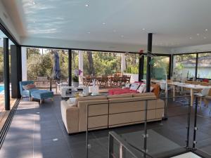 Villa CALIFORNIA Piscine chauffée 14x4m Moulleau Abatilles 10 pers