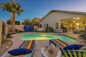 Heatable Pool Outdoor Oasis Amenities BBQ