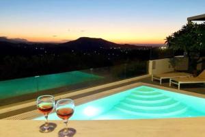 KALITHEA-HILLS VILLA with pool for 8 up to 12 IN RHODES TOWN