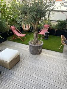 Giulia Prestige, appartement avec Terrasse Luxe & Confort aux Portes de Paris