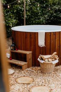 Romantisch Wellness Boshuisje met Sauna & Hottub