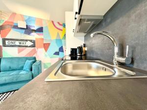Kreative Wohnung mit Balkon