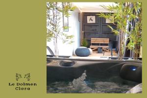 La Bâtisse du Dolmen Clara, Spa et piscine