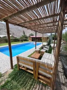 Casa de campo/madera en lunahuana-catapalla/piscina y mas. Casa Guerrero - Катапалья