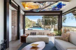 Scialaj Villa di lusso sull'Etna con piscina e vista mare - Ragalna