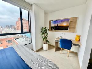 LoftApartaestudio Chapinero con piscina gym