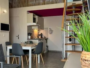 Duplex convivial à Saint-Cyprien - 4 couchages - Plage & commerces à pied - FR-1-753-16 - 埃尔讷