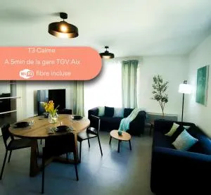 L'instant aixois T3 situé à Aix La Duranne - La Mérindolle