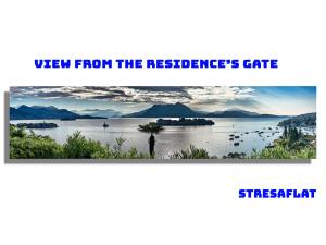 Appartamento vista Lago, giardino spiaggia a Stresa vista Isole Borromee e Golfo Borromeo - STRESAFLAT