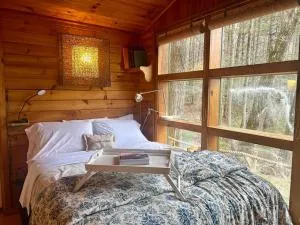 Private Mtn Love Shack w/ fast wifi, BBQ & view - Franklin