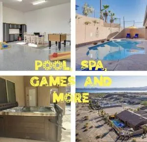 HavaCabana Pool Spa Games Lake View Garage - Topock