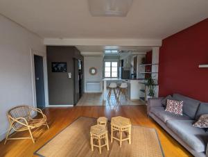 Appartement Lumineux 58m² Meublé et Équipé avec Vue sur lOise à Compiègne