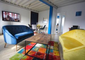 Appartements La note Bleue, Fecamp Bord de mer : Appartement 2 Chambres