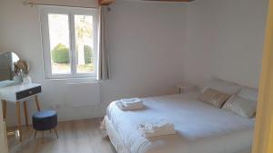 Maisons de vacances Maison typique de village Cote fleurie sur 2 etages proche honfleur : photos des chambres