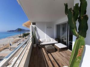 Apartamento con acceso directo al mar en Altea y parking
