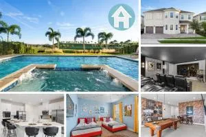 Modern House with Pool, Theater, Game Room, near Disney - 2316 - 拉夫曼