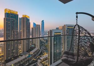 Lux 1BR Apartment with Amazing view in Palace Residences Creek Harbor - Ferienwohnungen, Dubai