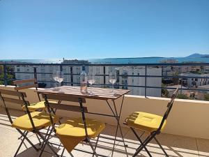 3 Pièces vue Mer - Clim - 5 Min de la plage à pied
