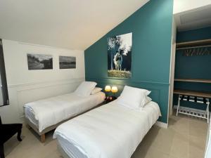 Maisons d'hotes La Petite Maison de Giverny - Gite de charme 5 etoiles au coeur du village - 3 Chambres : photos des chambres