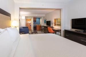 King Suite with Sofa Bed room in Holiday Inn Express Hotel & Suites Jacksonville Airport an IHG Hotel