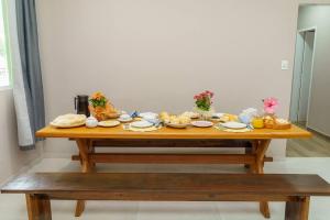 O Recanto M&M na Praia de Fora.