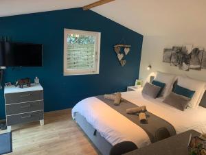 Appartements Studio Le Magdalena, piscine, jardin, wifi, clim : photos des chambres