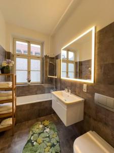 Exklusives Leipzig City Apartment Flowers