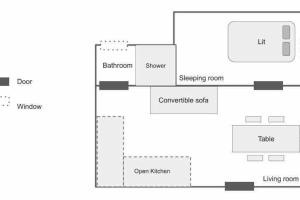 Charming Parisian Apartment under the Rooftops