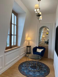 Appartements Le Royal XIX Dinard vue mer luxe : photos des chambres