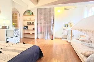 Maisons de vacances Un brin de paille : photos des chambres