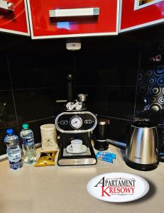 APARTAMENT KRESOWY parter 3 pokoje duża łazienka kabino-wanna SPA wi fi ekspres 2x smart tv antresola parking free plac zabaw bilet na aquapark 150m w cenie