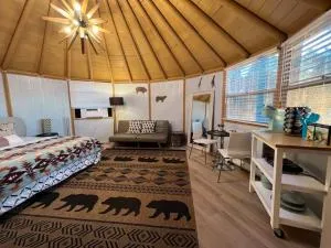 Glamping-Sky Dome Yurt-Tiny House-2 by Lavenders field - Fallbrook