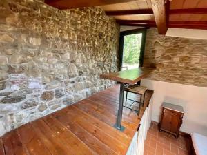 Stone house with pool