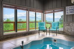 A Bears Poolside View