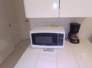 Palmeras frente a Puerto Cancún