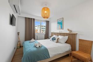 Appartements Lapis lazuli - T3 parking proche lac : photos des chambres