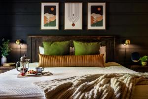 The Copper Bird Mid Century Hot tub Arcade Gameroom Rock Climbing wall