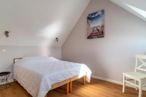 Appartements Les Glenans - Duplex vue mer proche plage : photos des chambres