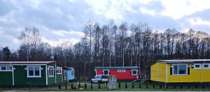 Domek letniskowy - niebieski całoroczny