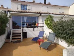 Maison 4 pièces, 5 pers, climatisation, terrasse, 450m plage, animaux admis - FR-1-229D-128 - 弗勒里
