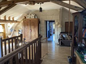 B&B / Chambres d'hotes Chambre d'Hotes chez Gustave & Compagnie : Chambre Triple - Vue sur Jardin